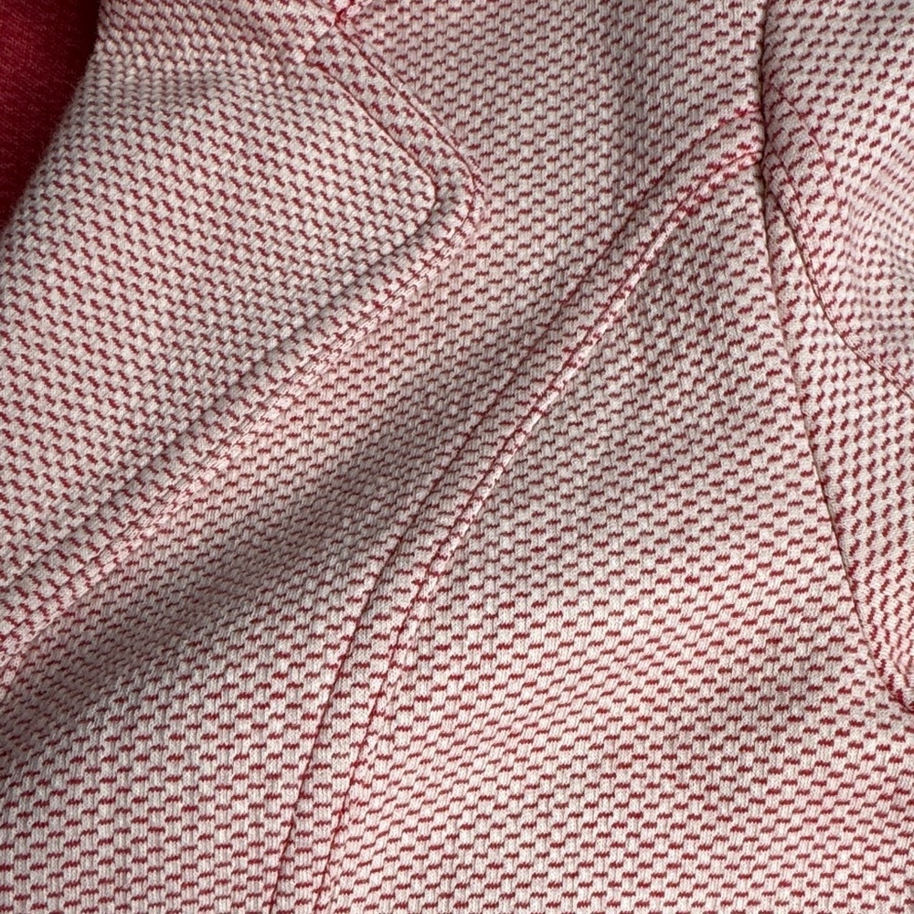 CAbi Red and Cream Patterned Jacket - Picture 4 of 6